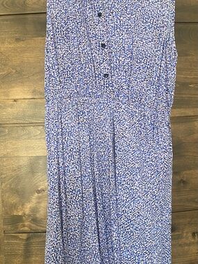 kate spade Blue, Pink and Black Speckled Dress